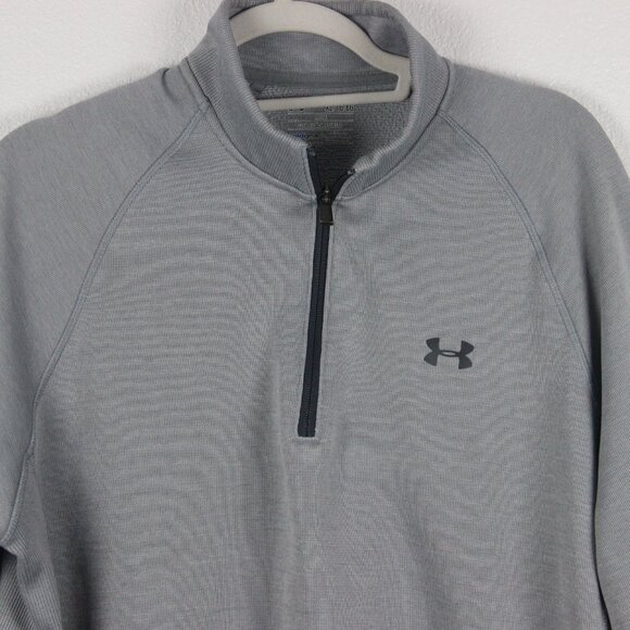 Under Armour Sweater, Men's XL, Gray - Picture 2 of 6